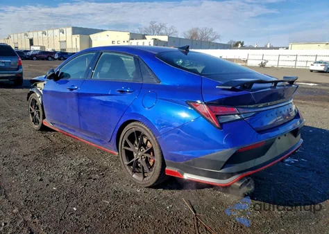 2024 Hyundai Elantra N z USA, uszkodzony, nr VIN KMHLW4DK8RU020285